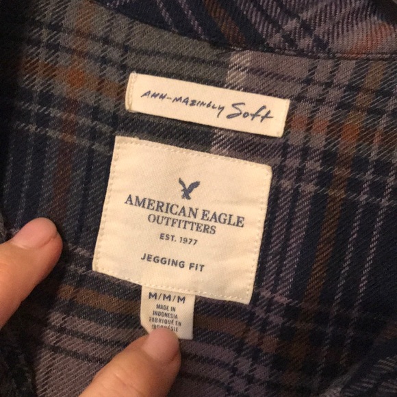 American Eagle flannel - Picture 2 of 4